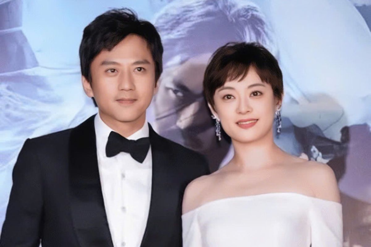 Deng Chao and Sun Li got married in 2010, currently have 1 son and 1 daughter. Photo: Xinhua