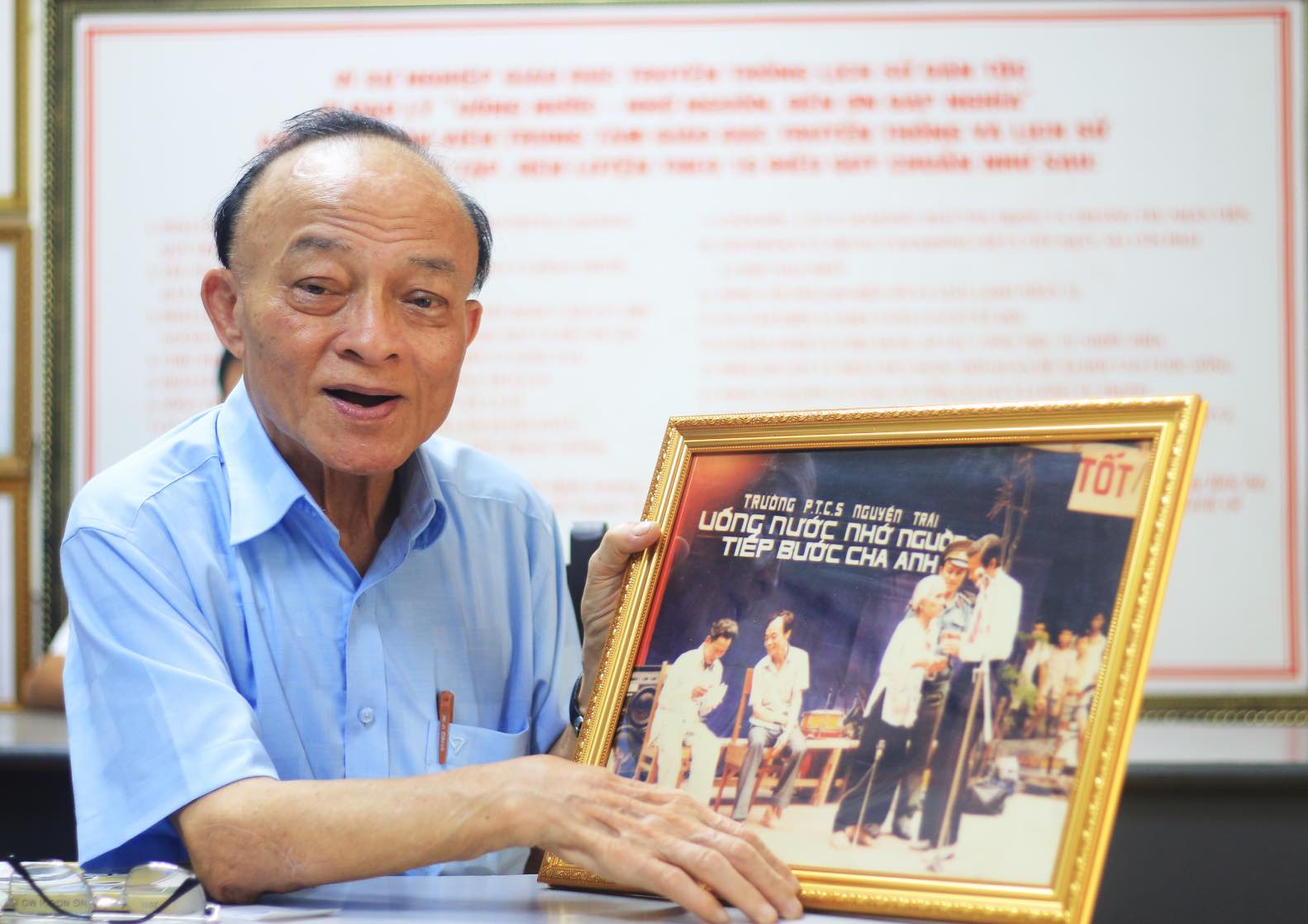 Veterano Lê Xuân Niêm. Foto: Khánh An