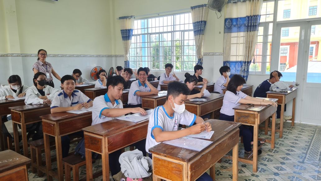 Cà Mau sẵn sàng cho kỳ thi tốt nghiệp THPT năm 2026, trong ảnh các thí sinh tham gia kỳ thi tốt nghiệp THPT năm 2025. Ảnh: Nhật Hồ.