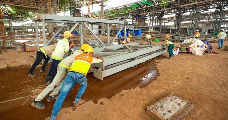 Sân bay Long Thành đối mặt tình trạng thiếu hụt lao động