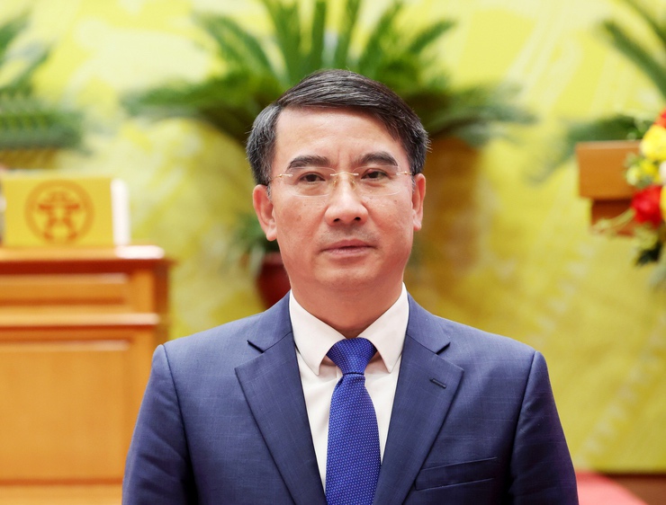 Phó Chủ tịch UBND TP Hà Nội Nguyễn Xuân Lưu đã có những chia sẻ về ý nghĩa, tác động lan tỏa cũng như sự chuẩn bị của Hà Nội để nhanh chóng đưa Luật Thủ đô vào cuộc sống. Ảnh: Lê Hải