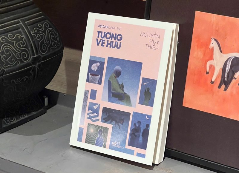 Tái bản “Tướng về hưu” với diện mạo mới. Ảnh: Nhà xuất bản