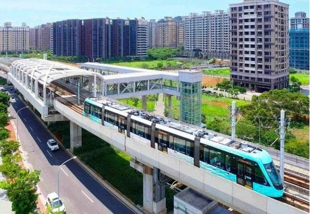 Da Nang autorise la société Dai Quang Minh à étudier le projet de chemin de fer urbain et l'entreprise doit supporter tous les coûts. Sur la photo, une perspective du projet. Photo: DA