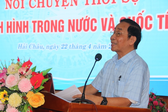 Trung tướng Nguyễn Thanh Tuấn. Ảnh: Nguyễn Linh