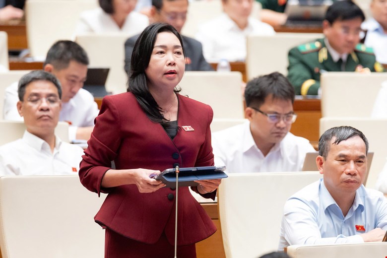 Đại biểu Lý Tiết Hạnh. Ảnh: Quochoi.vn 