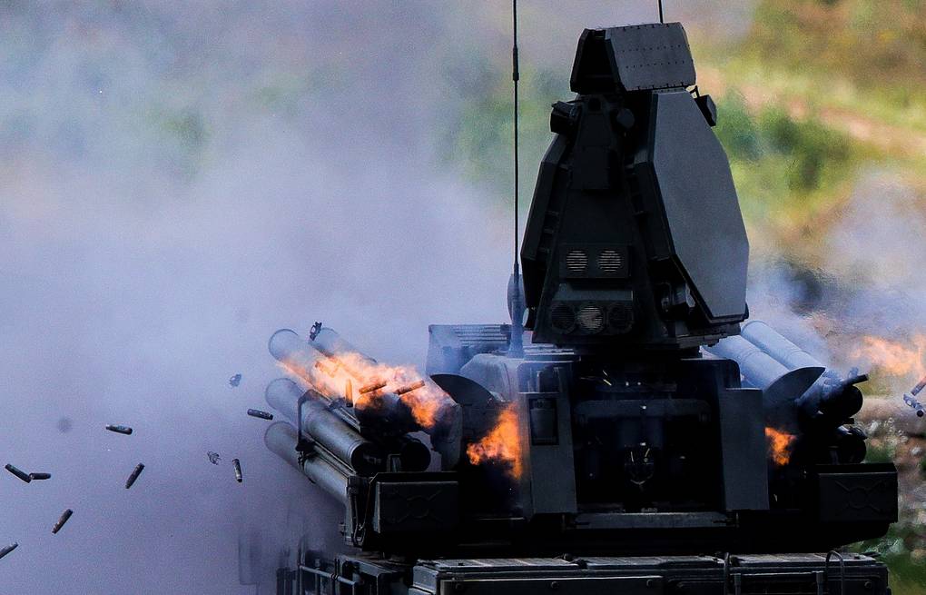 Russian Pantsir-S1 artillery system. Photo: TASS