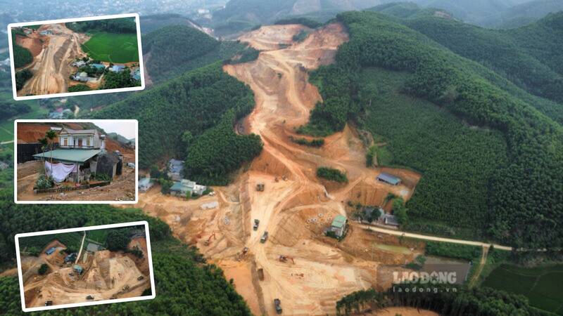 People are still clinging because they do not agree with the resettlement arrangement plan. Photo: Viet Bac