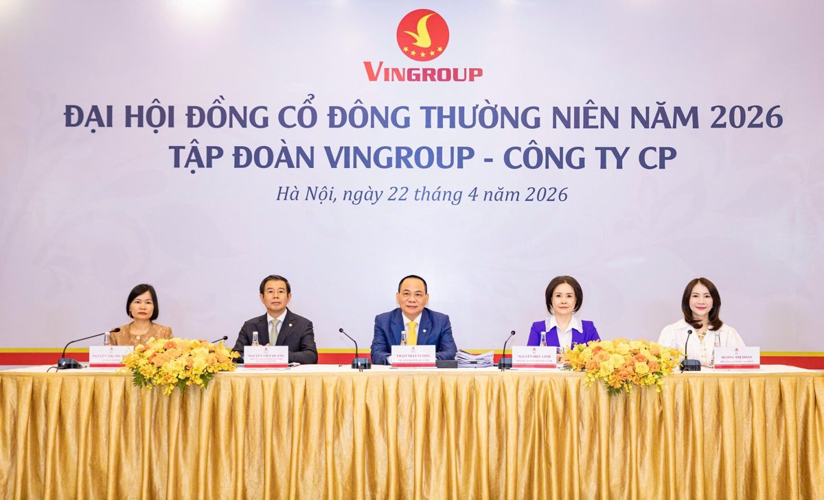 2026 Annual General Meeting of Shareholders of Vingroup Corporation. Photo: VIC