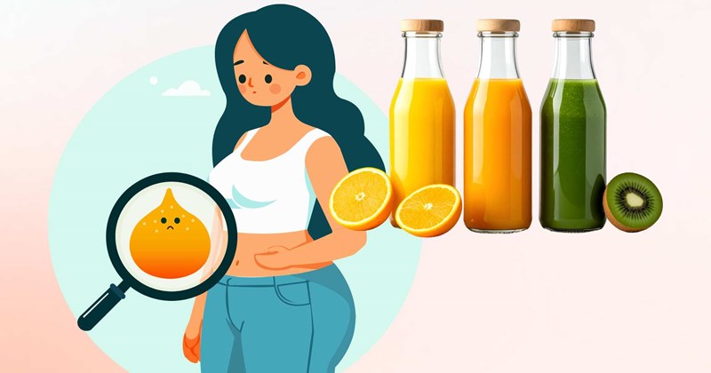 Giảm mỡ nội tạng bằng nước ép: Đừng quên những lưu ý quan trọng