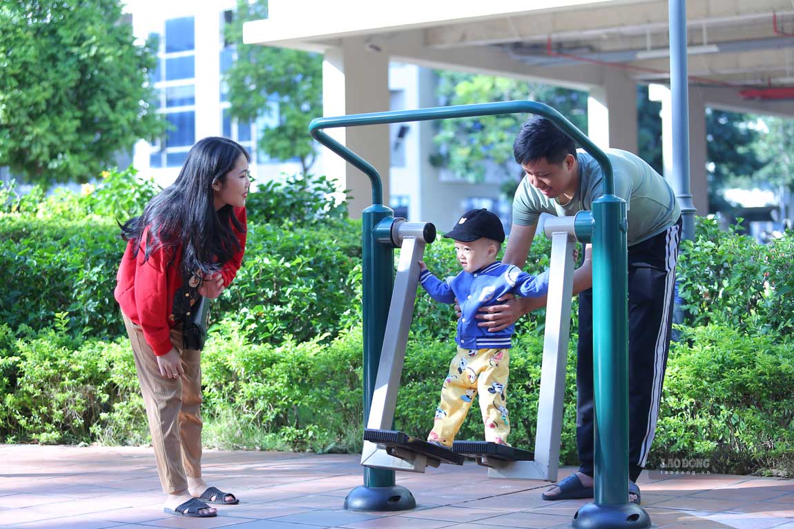 Khu vui chơi bên trong dự án. Ảnh: Vân Trường