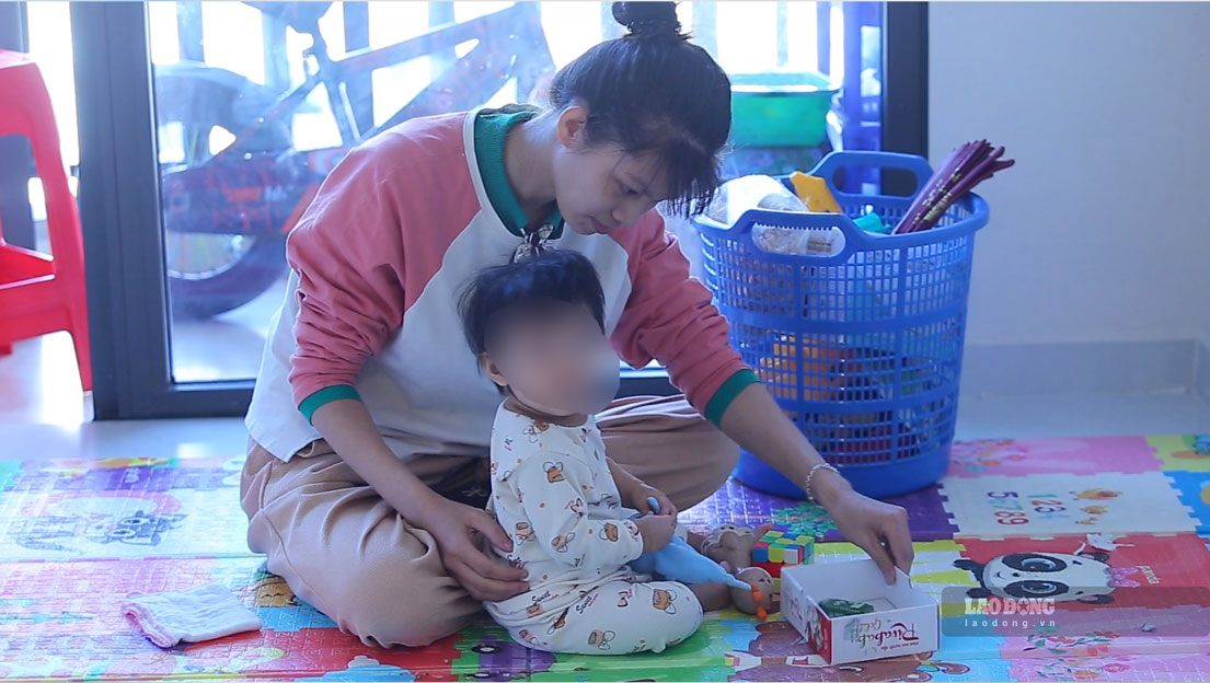 Gia đình một công nhân sống trong căn hộ 