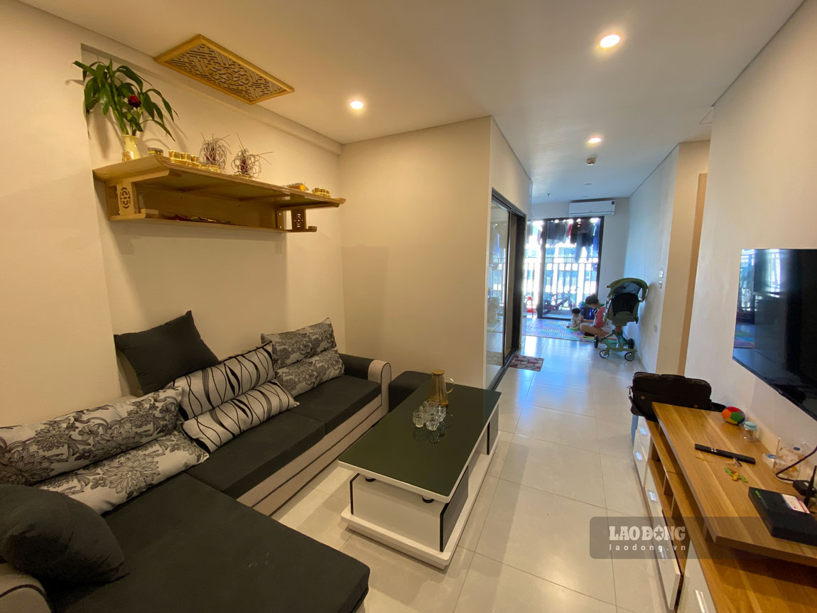 An apartment in a social housing project for workers in Yen Phong commune (Bac Ninh). Photo: Van Truong