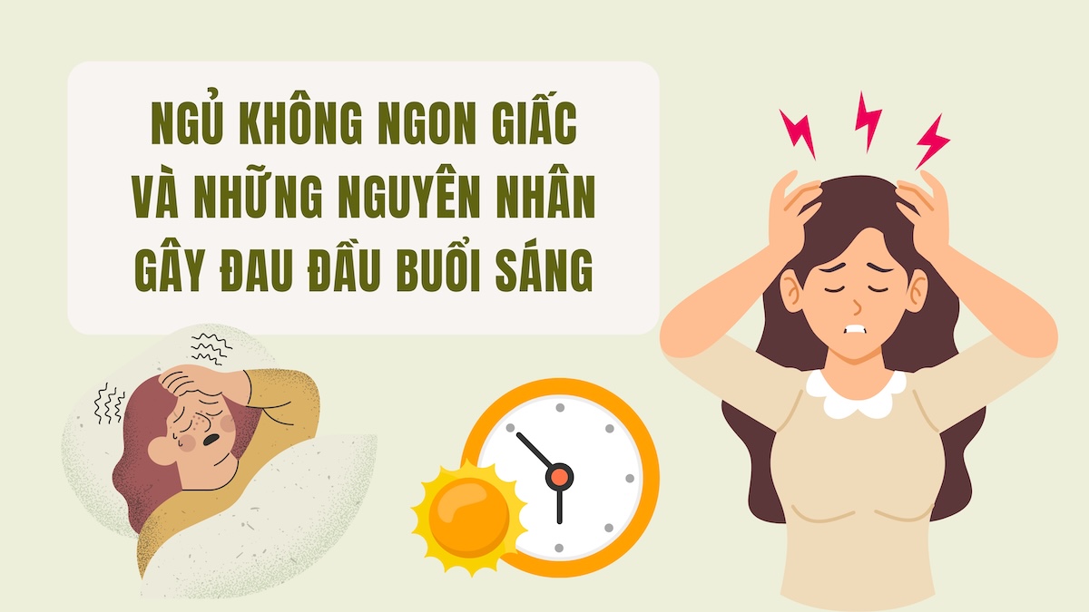 Poor sleep and causes of morning headaches