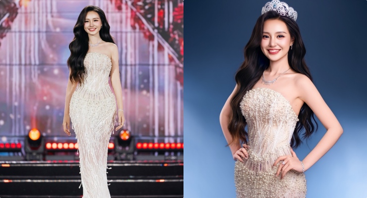 Runner-up Le Phuong Khanh Nhu. Photo: Sen Vang.