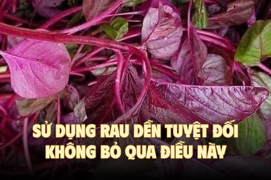 Using amaranth, absolutely do not ignore this