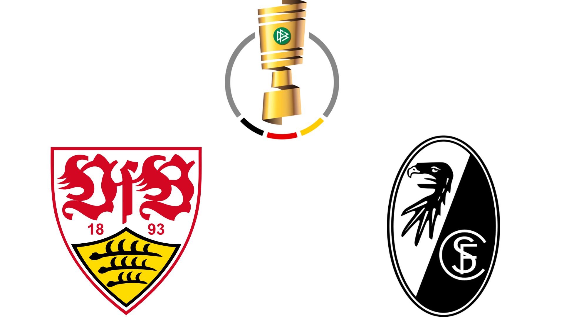Stuttgart vs Freiburg preview in the German National Cup semi-finals. Graphics: Van An