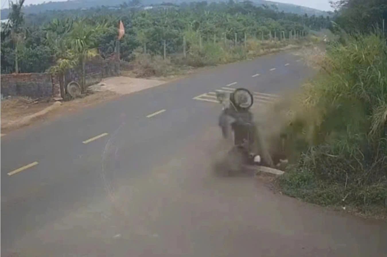 Hiện trường vụ tai nạn giao thông. Ảnh: Người dân cung cấp