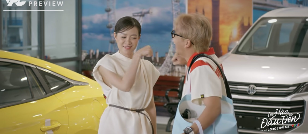 Quỳnh Mai tính kế giành lại hào quang trong tập 3 phim “Lời hứa đầu tiên“. Ảnh: VFC. 