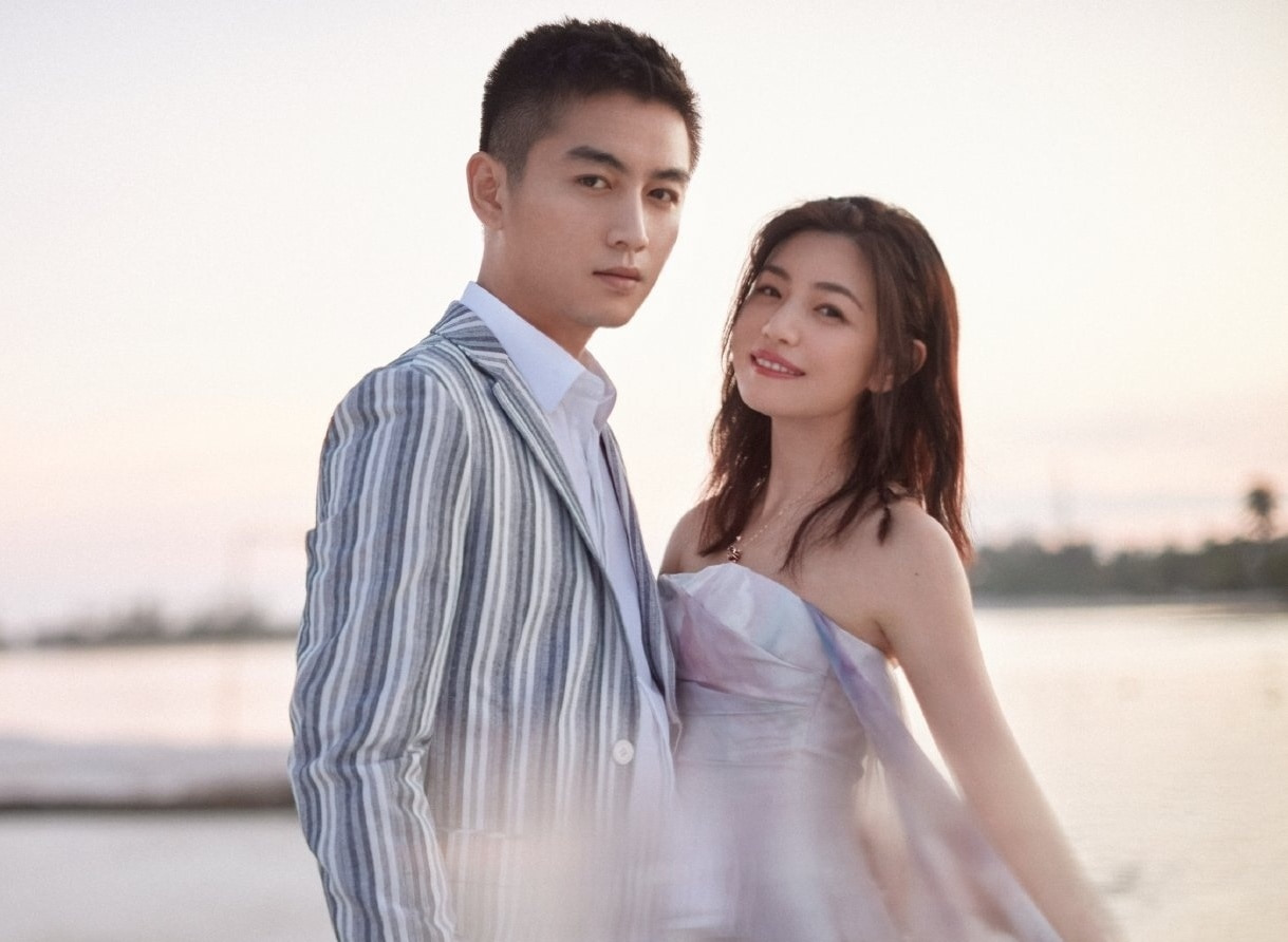 Trần Nghiên Hy và chồng cũ Trần Hiểu ly hôn đầu năm 2025. Ảnh Weibo