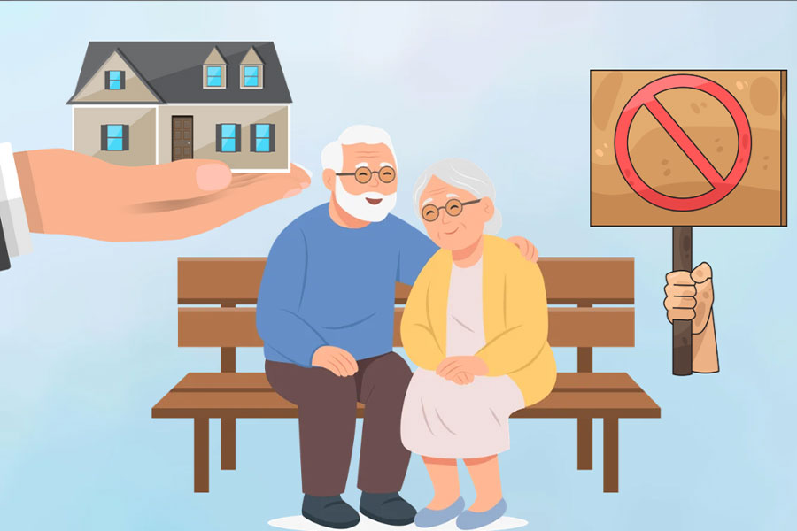 Fines for obstructing elderly people from exercising property rights