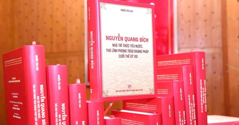 Khắc họa chân dung nhà yêu nước Nguyễn Quang Bích qua từng trang sách