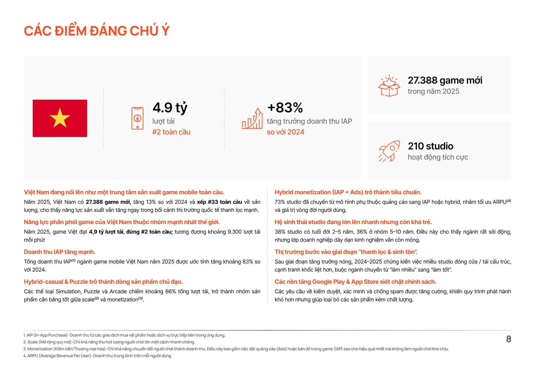 Những điểm nhấn đáng chú ý của ngành game Việt Nam trong năm 2025. Ảnh: Gameweek