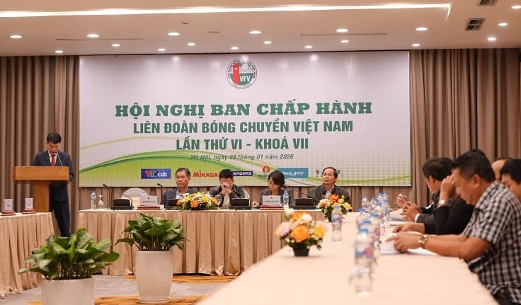 The Vietnam Volleyball Federation will hold its 8th Congress on April 28. Photo: VFV