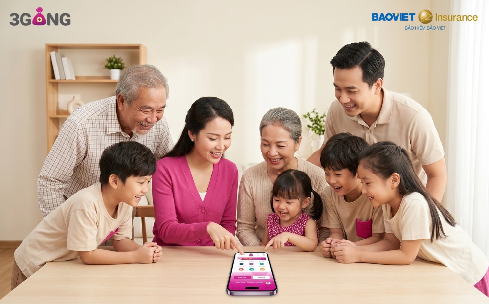 An tâm y tế đẳng cấp cùng Bảo Việt An Gia trên 3Gang chỉ với vài chạm