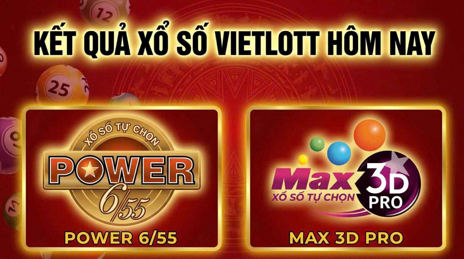 Resultados de la lotería de Vietlott del 23 de abril: Power 6/55 y Max 3D Pro