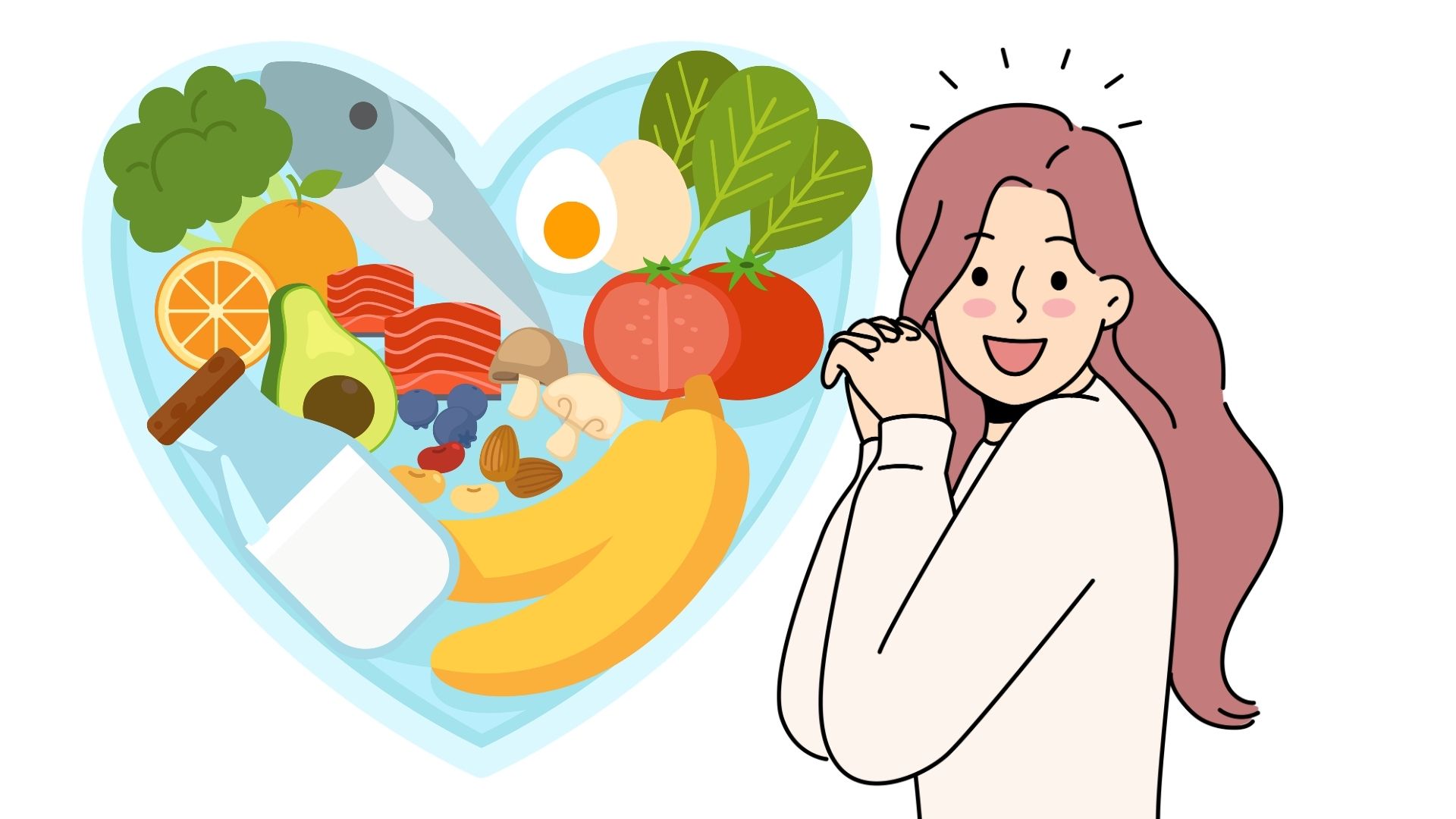 Healthy eating habits help improve overall health and maintain a healthy body for a long time. Graphics: Thanh Thanh