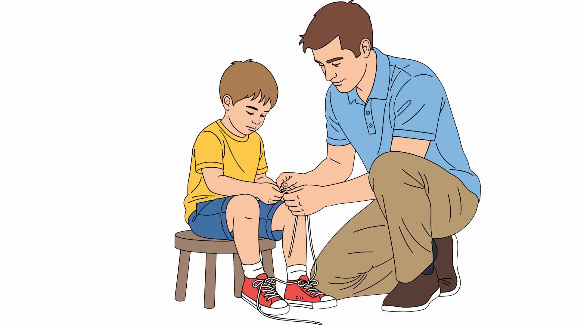 The paradox of raising children nowadays, many families fall into it without realizing it. Graphic photo: Hoang Loc.