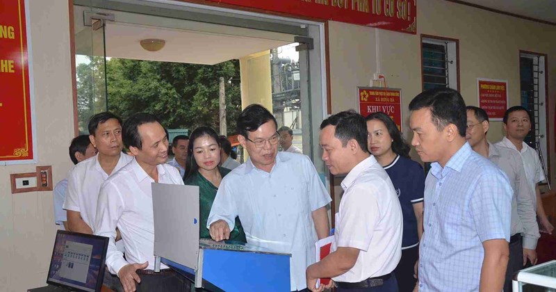 Ban Tuyên giáo Trung ương khảo sát tại xã Hưng Hà, Hưng Yên