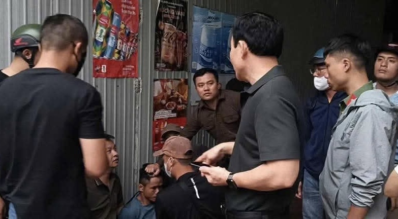 Suspect in murder case in Quang Tri arrested. Photo: Van Son