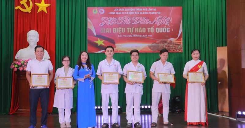 Cần Thơ: Công đoàn Bệnh viện tổ chức thành công hội thi văn nghệ