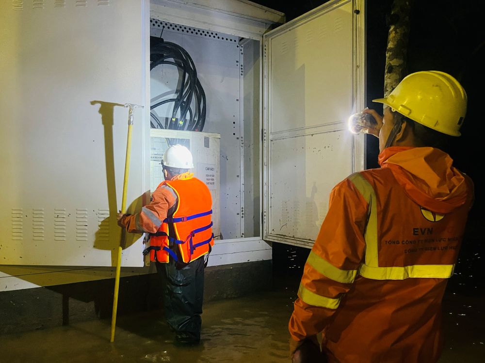 Lịch cắt điện ở Huế ngày 24.4