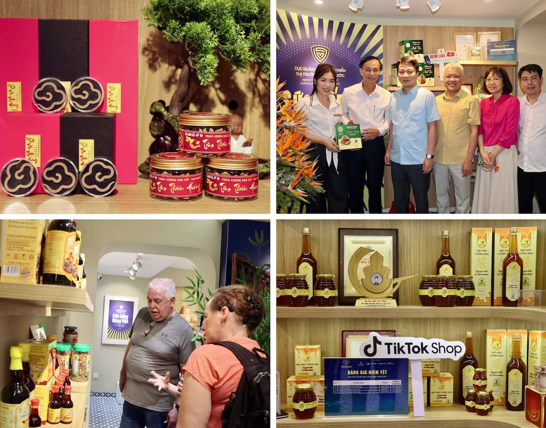 Chương trình “Sức sống hàng Việt” số 5 chính thức khai mạc với chủ đề “Tuần lễ sản phẩm Hà Tĩnh tại Thủ đô”. Ảnh: Cục TTTN