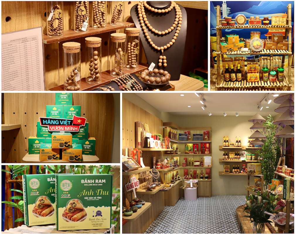 Chương trình “Sức sống hàng Việt” số 5 chính thức khai mạc với chủ đề “Tuần lễ sản phẩm Hà Tĩnh tại Thủ đô”. Ảnh: Cục TTTN