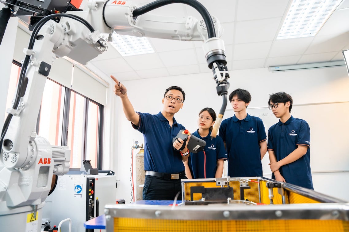 Không gian nghiên cứu, đổi mới sáng tạo tại Đại học Phenikaa. Ảnh: Nhà trường cung cấp