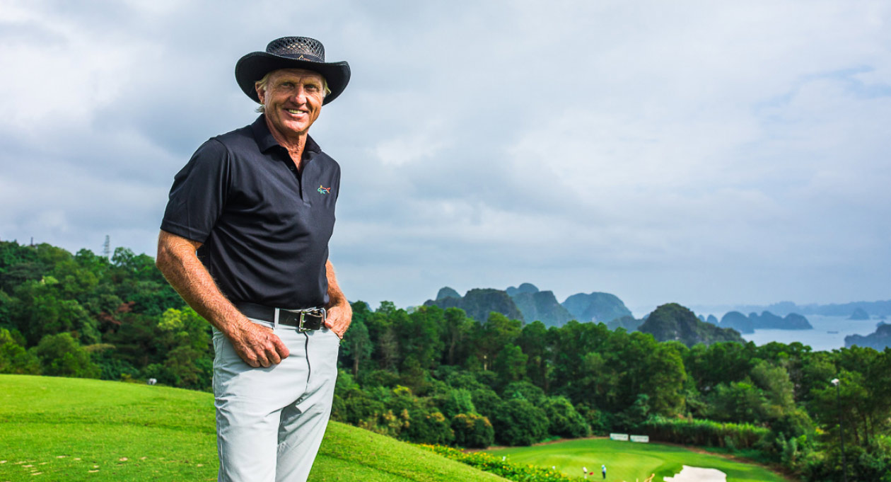 Tourism Ambassador Greg Norman launches a tourism promotion campaign in 34 Vietnamese localities. Photo: Vietnam Tourism