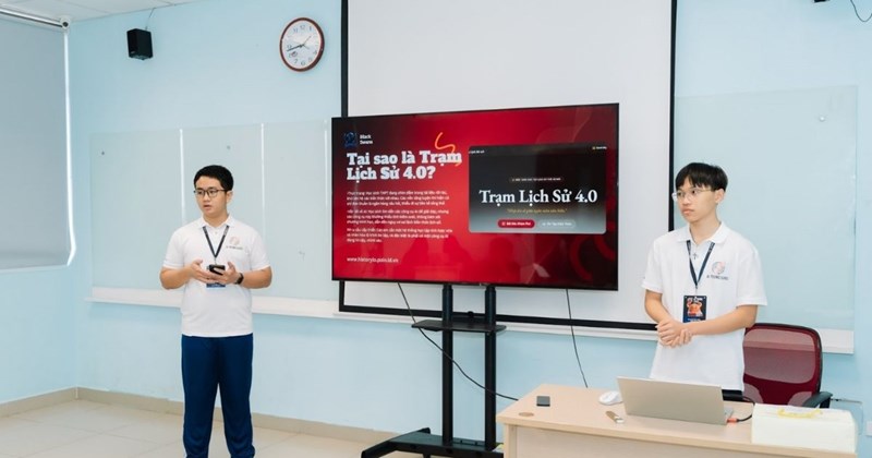 Học sinh trung học tham gia cuộc thi phát triển sản phẩm AI trong 20 giờ