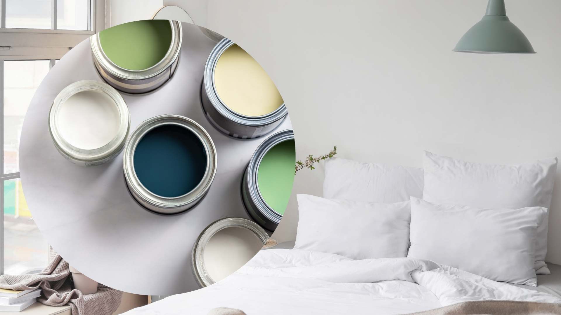 Bedroom with neutral colors to create a gentle, modern and easy-to-coordinate feeling. Graphics: Thanh Thanh