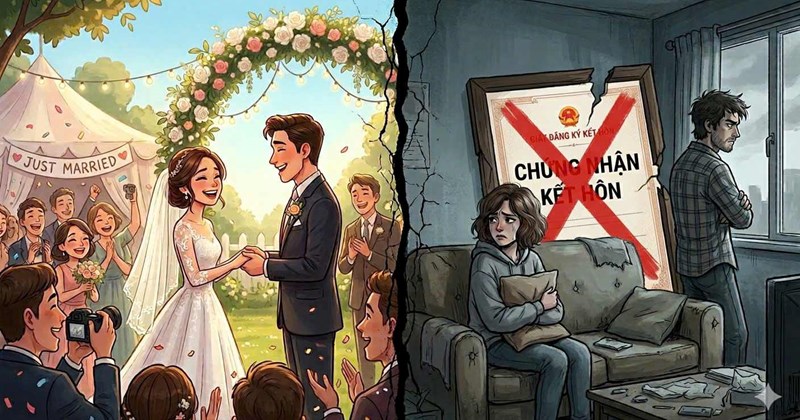 3 năm chung sống không đăng ký kết hôn, muốn chia tay có cần ly hôn?