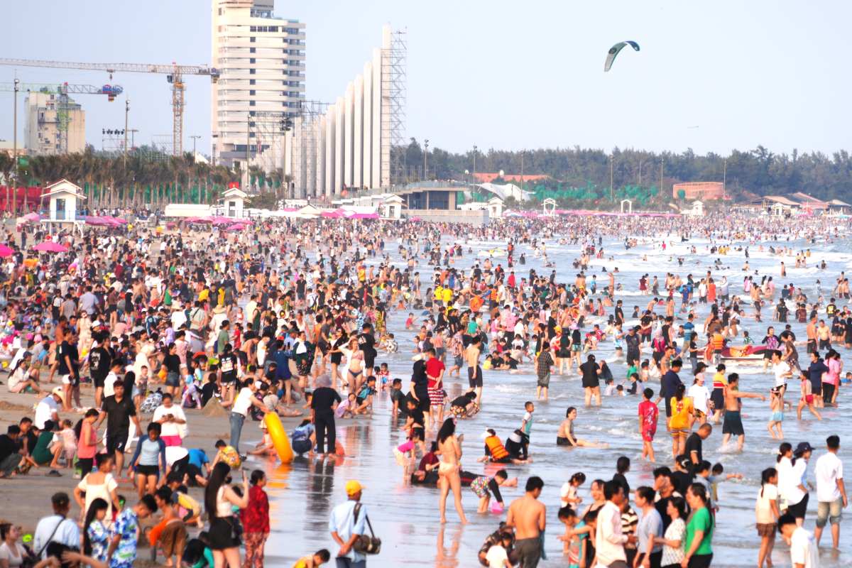 Vung Tau tourism welcomes many visitors, positive growth in the first quarter of 2026. Photo: Thanh An