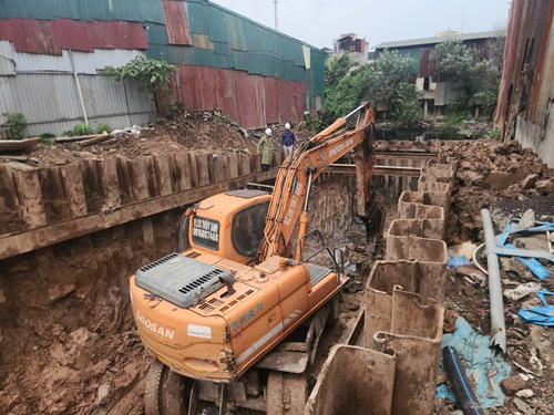 Hanoi urgently completes flood prevention works before the 2026 rainy season. Photo: Minh Hanh