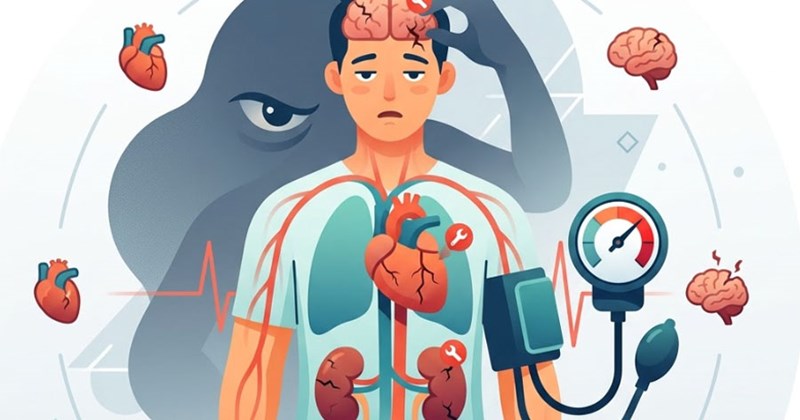 Cao huyết áp âm thầm tàn phá cơ thể nếu không được kiểm soát