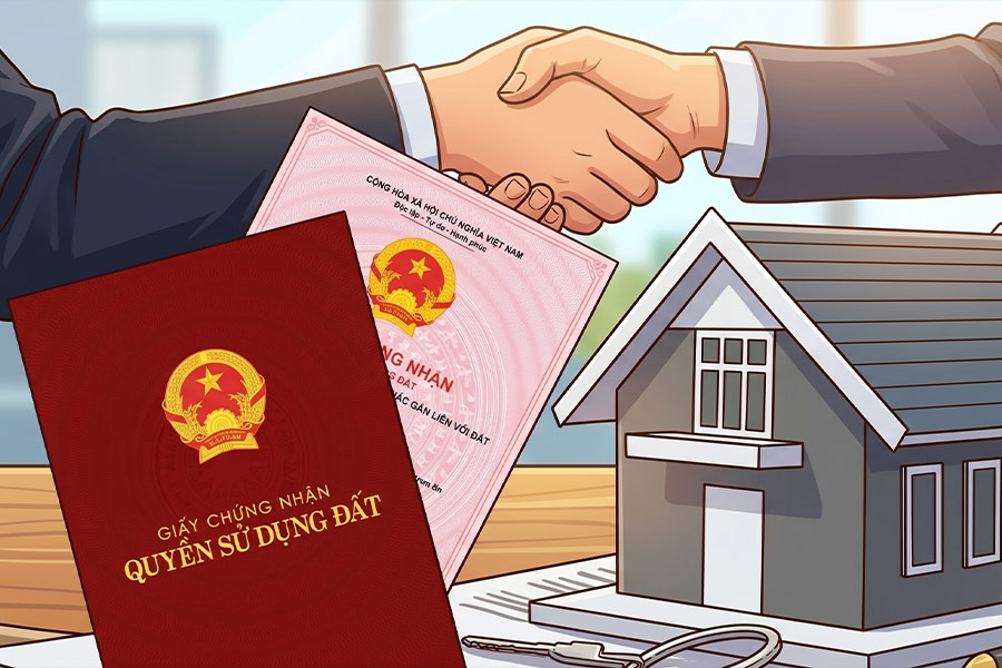 Regulations on re-determining residential land area with red books renewed after 2004