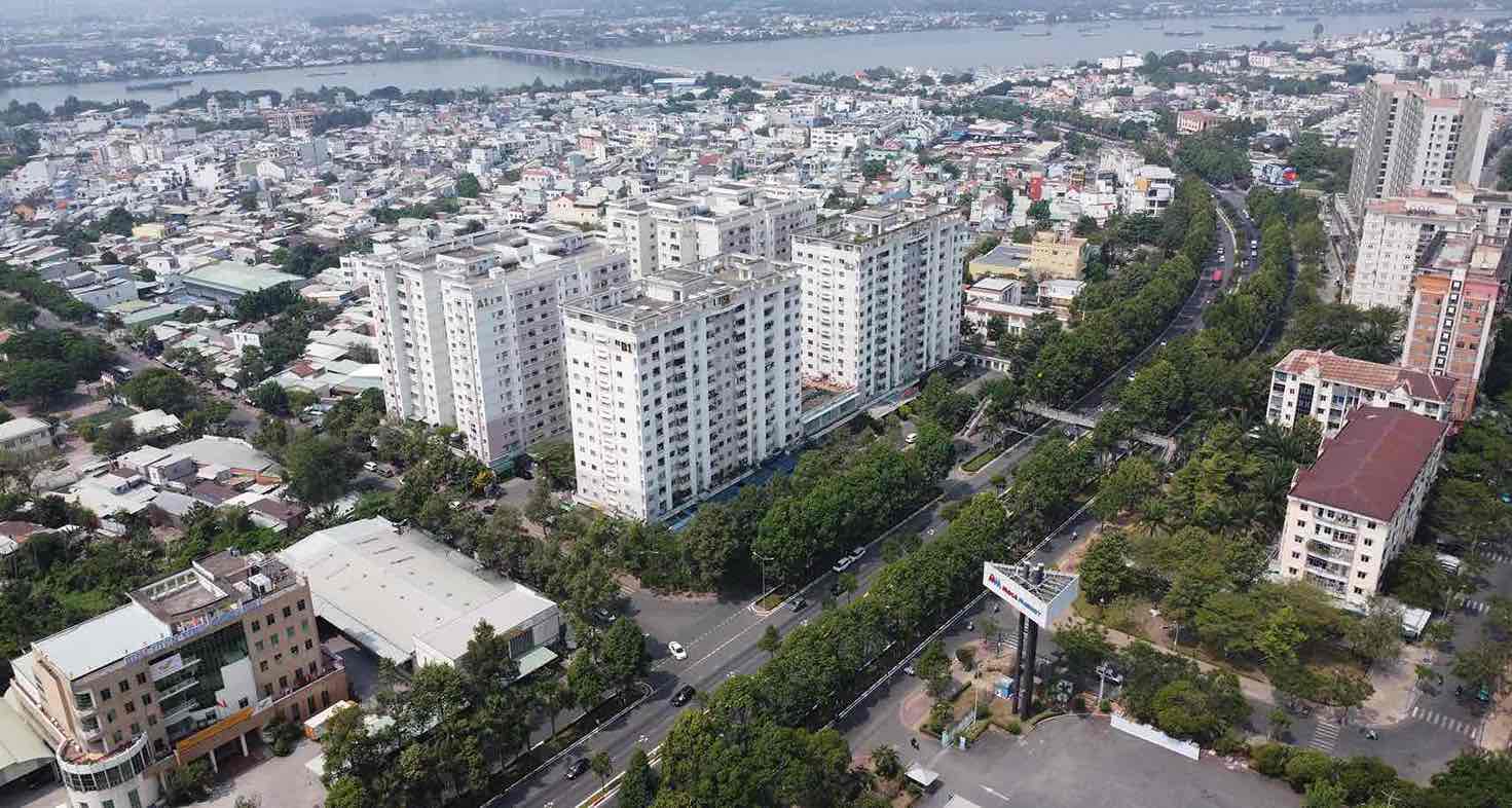 Tran Bien Ward, Dong Nai province currently. Photo: Ha Anh Chien