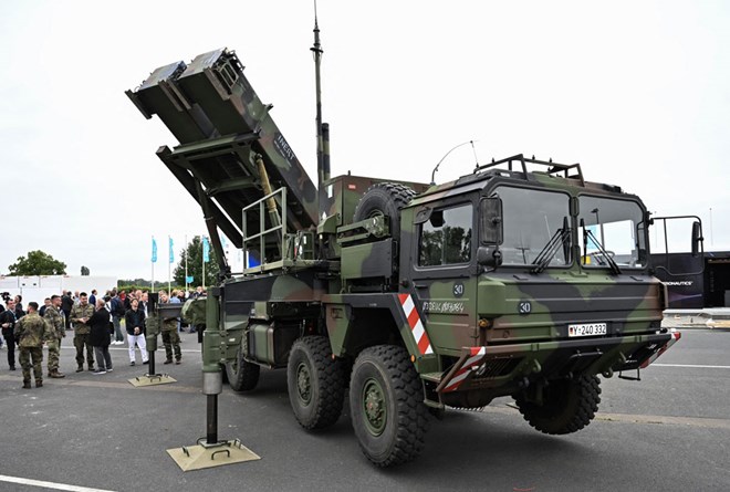 Patriot air defense system manufactured by the US. Photo: AFP