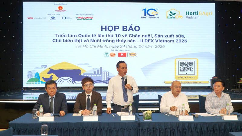 ILDEX Vietnam 2026 định vị Việt Nam là trung tâm khu vực về đổi mới chăn nuôi và nông nghiệp thực phẩm. Ảnh: Lê Bình