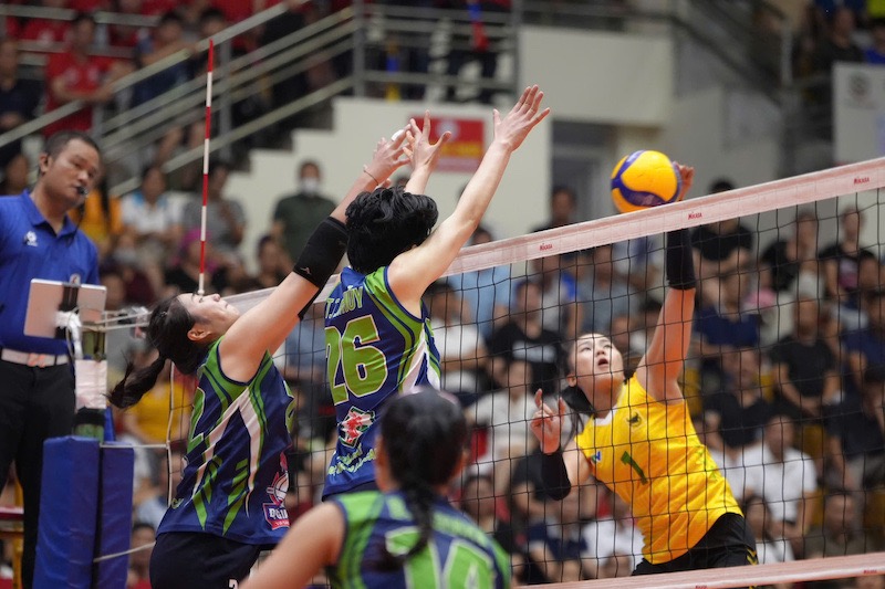 VTV Bình Điền Long An rencontre Hóa chất Đức Giang Lào Cai lors de la Coupe Hùng Vương 2026. Photo: VFV